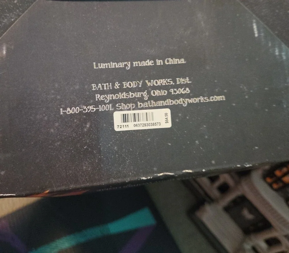 Bath And Body Works Haunted House Luminary